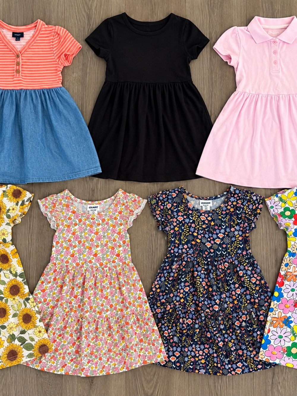 Girls Size 5 Dress Bundle - 7 dresses
